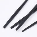 Juego de cubiertos de acero inoxidable, 30 Uds., negro mate, dorado, cuchillo, tenedor, cuchara, vajilla de plata, juego de vajilla para boda, cumpleaños, cena