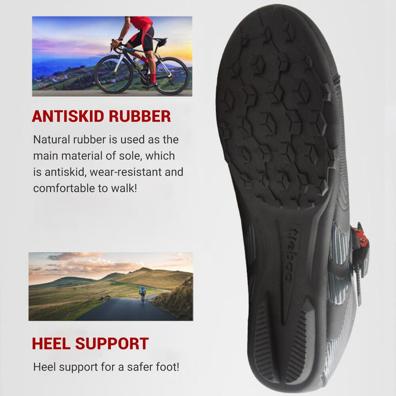 HOT! Tiebao New Non-lock MTB Road Bicycle Shoes Men Women Ventilation Cycling Shoes Suitable For Cycling Walking Rubber Outsole