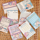 MINKYS Kawaii 50 Sheets Memo Pads Note Paper To Do List Check List Daily Planner Notepad Paperlaria Korean School Stationery