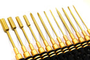 16Pcs Hollow Titanium Plating 1.5/2/2.5/3mm Hexagon Screwdriver Spanner Box Screw Driver Tool Kit for RC Model Car Boat Airplane