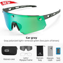 ROCKBROS Polarized Photochromic Cycling Glasses Bike Glasses Outdoor Sports MTB Bicycle Sunglasses Goggles Eyewear Myopia Frame