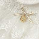 Mamelucos para niñas recién nacidas, mono, estilo inglés, cuello Peter Pan, encaje, ropa bonita de moda para bebés, atuendo de 0 a 24 meses