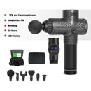 Massage Gun Fascia Gun Sport Therapy Muscle Massager Body Relaxation Pain Relief Slimming Shaping Massager With LCD Display