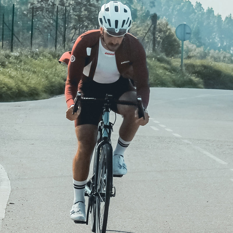 DAREVIE ciclismo primera capa hombre compresión sin costuras bicicleta gimnasio ciclismo interior hombre deportes primera capa camiseta ciclismo mujer