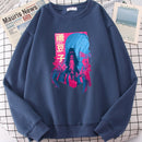 2022 Demon Slayer Japan Anime Men Hoody Autumn New Fashion Sweatshirt Harajuku Fleece Pullovers Personality Crewneck Men Hoodies