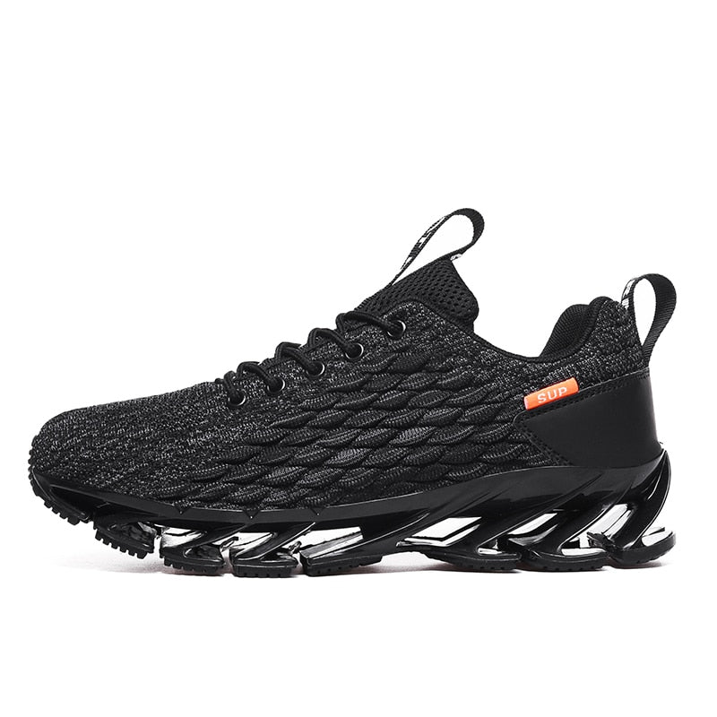 2021 New Blade Running Shoes Men Fitness Running Sneakers Male Comfortable Soft Cushioning Athletic Training Footwear Plus size