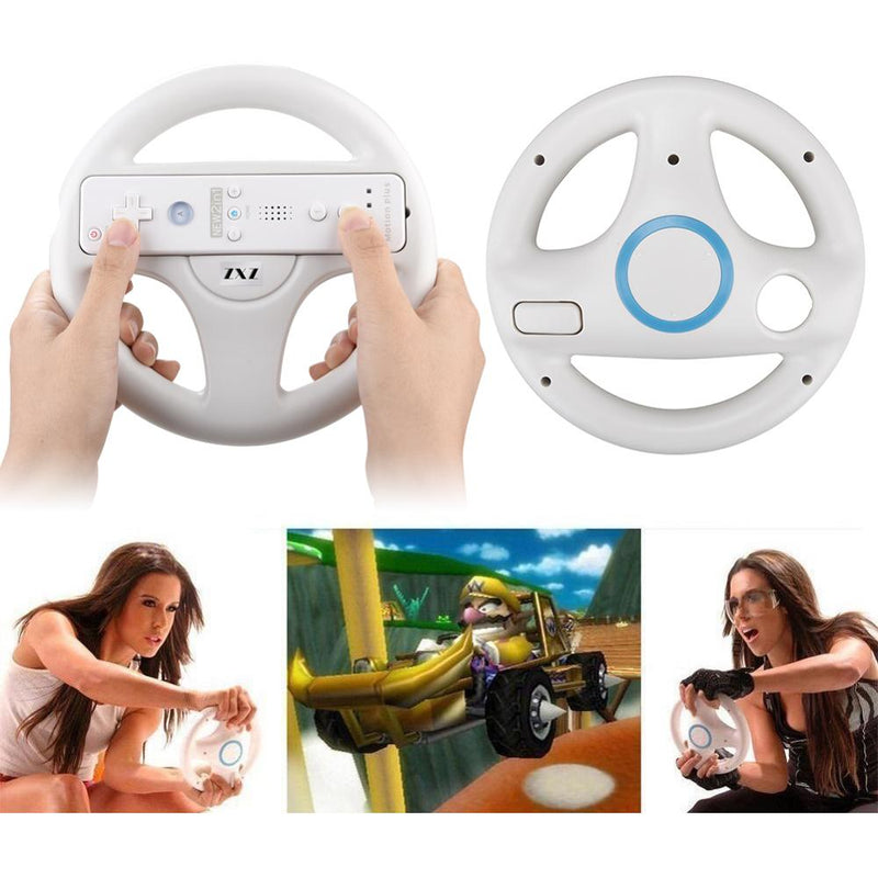 2 Stücke Kart Racing Lenkrad Für Nintendo Wii Kart Spiele Fernbedienung Konsole Für Mario Spiel Zubehör