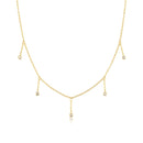 ANDYWEN 925 Sterling Silver Gold Love Heart Clear Rose Red Charm Long Chain Choker Necklace Pendant Women Wedding Luxury Jewelry