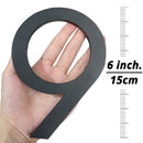 15 cm Big Black House Number Floating Sign Modern Door Numbers Building Signage Outdoor Huisnummer Numeros Casa Address BO
