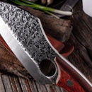 6" Chef Knife Forged Stainless Steel Kitchen Knives for Meat Bone Fish Vegetables Outdoor Camping Slicing Cleaver Butcher Knife