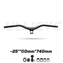 SYNCROS Carbon Fiber Mountain Integrated MTB Handlebar FRASER IC SL -8 -17 -25 Three Specifications with Titanium Screws