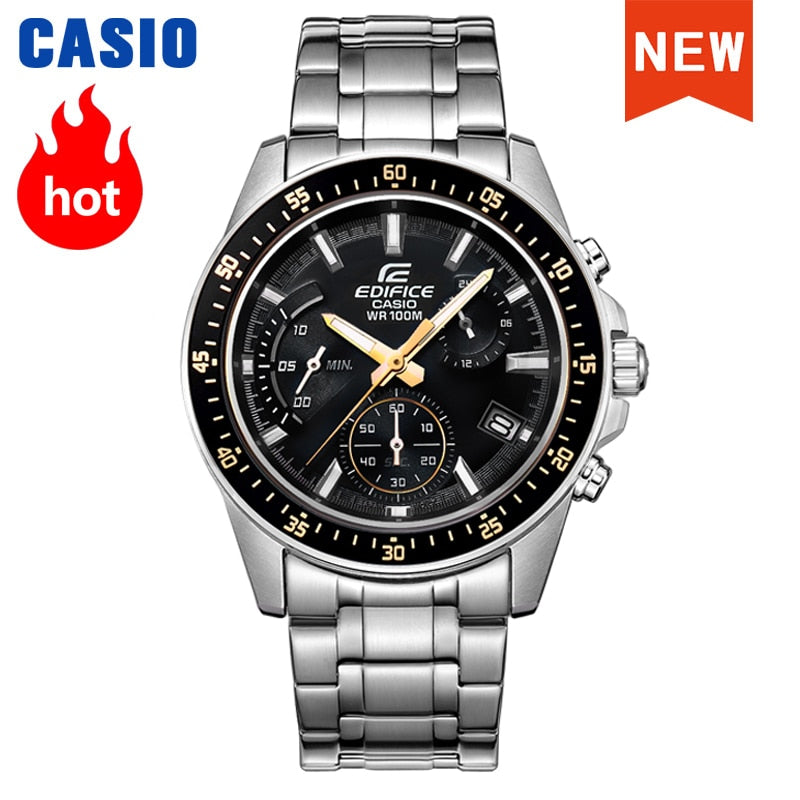 Reloj Casio Edifice, reloj para hombre, marca de lujo, cuarzo, cronógrafo resistente al agua, reloj para hombre, reloj deportivo de carreras, reloj militar, reloj masculino