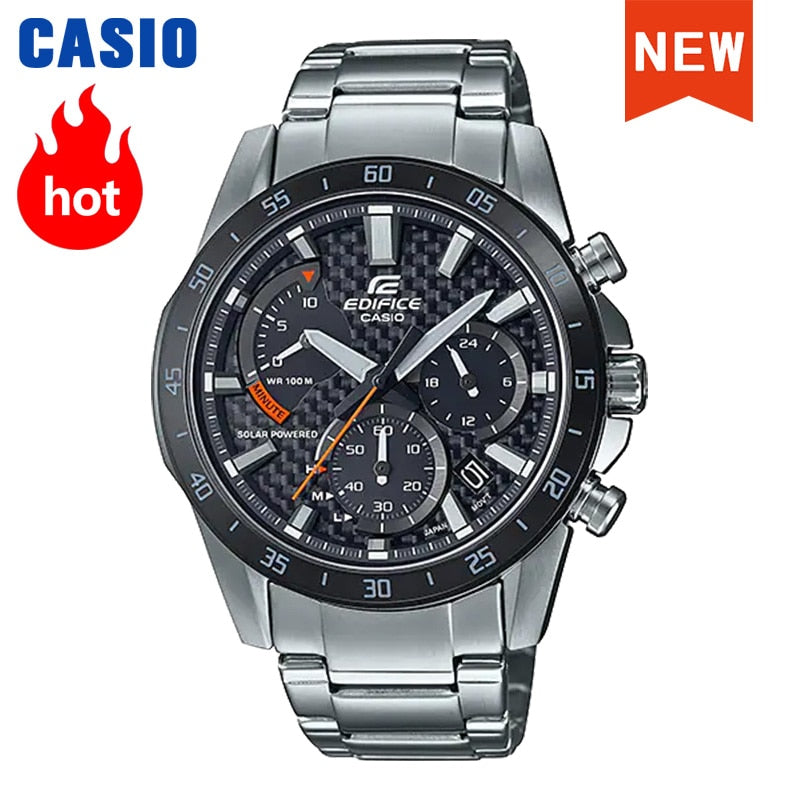 Reloj Casio Edifice, reloj para hombre, marca de lujo, cuarzo, cronógrafo resistente al agua, reloj para hombre, reloj deportivo de carreras, reloj militar, reloj masculino