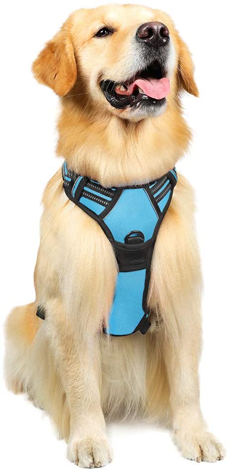 Pet Dog Harness Large Small For Pitbull Reflective Safety Harness For Dogs Adjustable Training Dog Sport No Pull Vest Husky