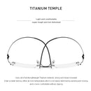 MERRYS DESIGN Men Titanium Alloy Rimless Glasses Frame Male Square Ultralight Man Frameless Myopia Optical Frames Eyewear S2880
