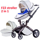 Baby Stroller 3 in 1,Hot Mom travel system High Land-scape stroller with bassinet  Folding Carriage for Newborns baby,F22
