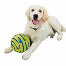 15 cm Wobble Wag Giggle Ball Interaktives Hundespielzeug Haustier Welpen Kauspielzeug Lustige Geräusche Hundespielball Training Sport Haustierspielzeug