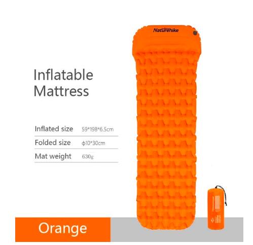 Naturehike Portable Outdoor Camping Hiking Single double Thicken Moisture-proof Inflatable Sleeping Mattress Mat Pad bed bag