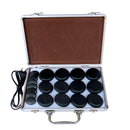 TONTIN  20pcs/set hot stone set basalt stone massage with heating box body Massage stones ysgyp-nls spa stone health care