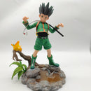 27 cm Hunter x Hunter Gon Freecss &amp; Killua Zoldyck Anime PVC Action Figure Spielzeug GK Spiel Statue Figur Sammlung Modell Puppe Geschenk