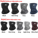 Winter Neck Warmer Cycling Scarf Outdoor Running Sports Headwear Face Scarf Bicycle Bandana Men Simple Fashion Bike Headbands