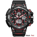 SMAEL Sport Watch Men Big Dial LED Digital Quartz Wrist Watches Men&