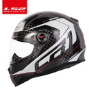 Original LS2 FF396 casco de moto de fibra de carbono LS2 CT2 cascos integrales casco moto sin bomba
