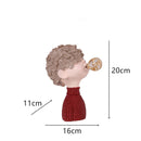 Bonito ramo creativo para niña, adornos, escultura, estatua, regalos, sala de estar, mueble de TV, arreglo floral, decoración moderna para el hogar