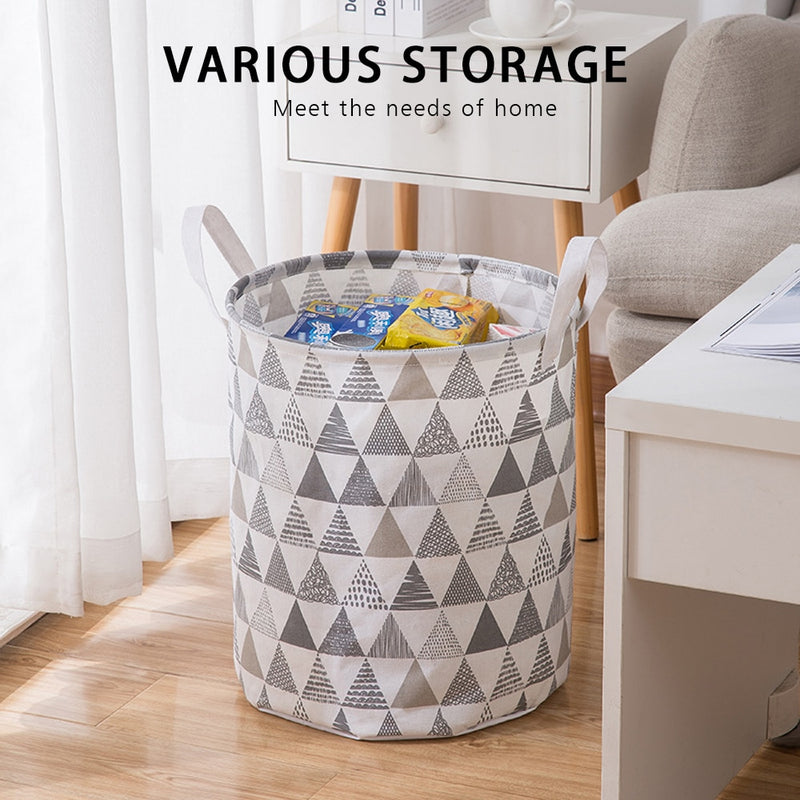 Foldable Laundry Basket Capacity Laundry Basket Art Waterproof Children&