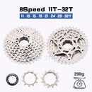 SUNSHINE Road Bike Freewheel 11-25T/28T/32T/34T/36T Bicycle Flywheel 8/9/10/11/12S Speed Cassette Sprocket for Shimano HG K7