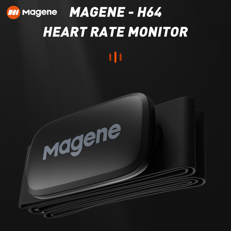 Cycling Magene Mover H64 Dual Mode ANT+ & Bluetooth 4.0 Heart Rate Sensor With Chest Strap Computer Bike Wahoo Garmin Sports