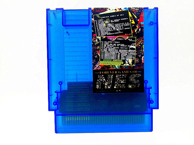 FOREVER DUO GAMES OF NES 852 in 1 (405+447) Game Cartridge for NES/FC Console, total 852 games 1024MBit Flash Chip in use