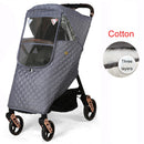 Universal Winter Thicken Stroller Pushchair Sunshade Rain Cover Wind Dust Shield Full Cover Baby Strollers Pushchairs Raincoat