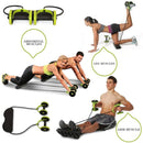 Ab Roller Abdominal TrainerArm Cintura Pierna Ejercicio Multifuncional Equipo de ejercicios Ejercicio ab Wheel roller
