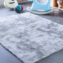 Topfinel Carpets Fluffy Rugs For Living Room Mat Bedroom Bedside Plush Carpet Floor Grey Mat Kids Home Decor Baby Crawling Mat