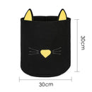 Felt Fabric Laundry Basket Toy Storage Baskets Bin For Kids Dog Toys Clothes Organizer Cute Animal Laundry bucket