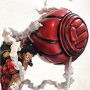 25CM One Piece Gear Fourth Luffy Figure Snake Man Luffy  PVC Monkey D Luffy Gear 4 Statue Collection Toy