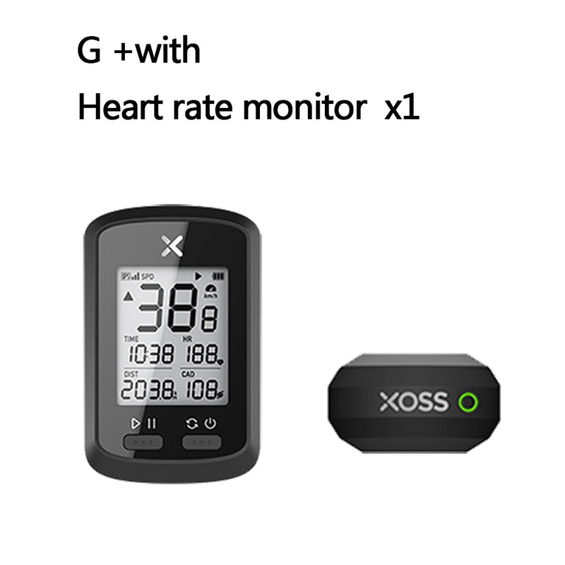 XOSS Bike Computer G+ Wireless GPS Speedometer Waterproof Road Bike MTB Bicycle Bluetooth ANT+ with Cadence Cycling Computers