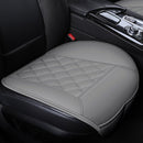 Funda protectora de cuero impermeable para asiento de coche, alfombrilla protectora Universal para asiento delantero, transpirable, para coche, furgoneta, cojín para asiento de coche