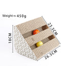 Cat Scratch Board Pad Grinding Nails Interactive Protecting Furniture Pet Toy Corrugated Large Size Catw Scratcher Toy Cardboard