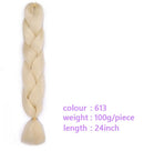 Black Star Hair Ombre Jumbo Braiding Hair Extensions 24 Inch Twist Braids Synthetic Hair Fiber for Twist Braiding for Women