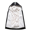 Tracksuits Men Sweatshirt Sporting Sets Winter Warm Thick Casual Fleece Suit Jacket+Pants 2PCS Men&