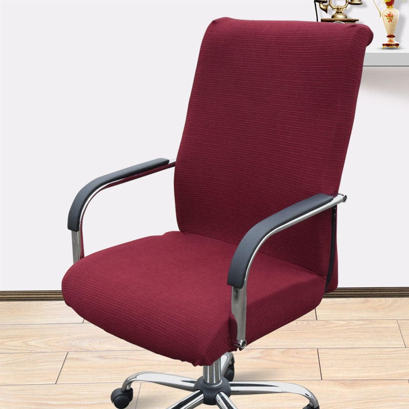 Office Computer Chair Cover Elastic Chair Cover Anti-dirty Removable Lift Chair Case Covers for Home Armchair