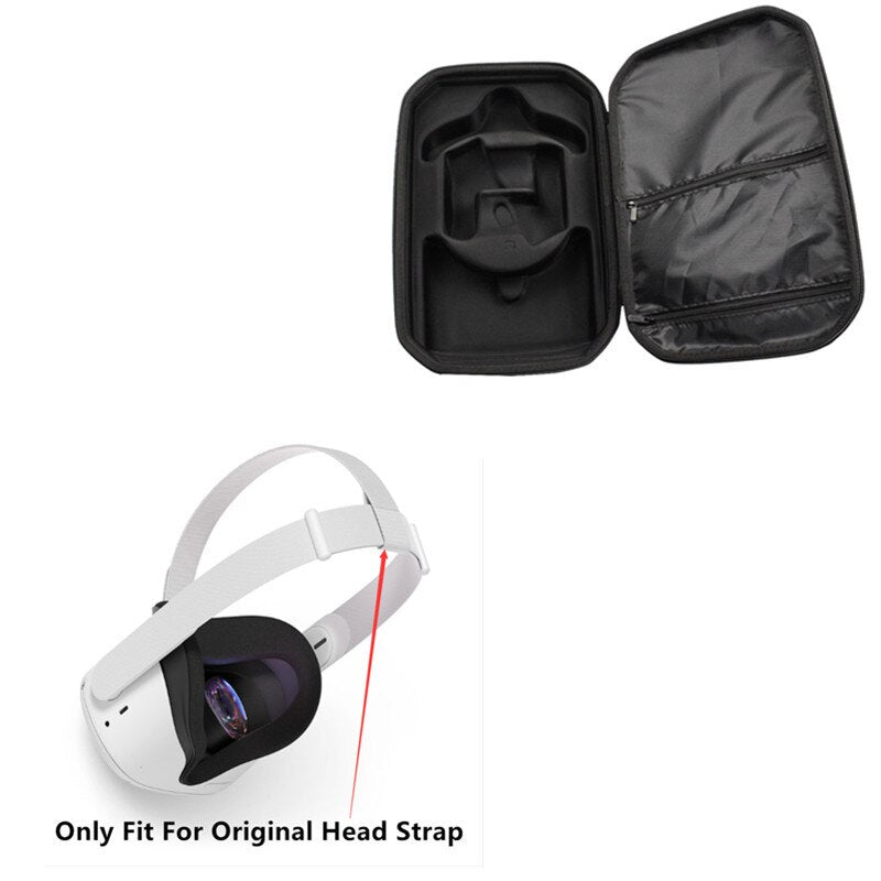 New Protable For Oculus Quest 2 VR Bag Hard EVA Travel Case Protective Headset Cover Storage Bag For Quest2 VR Accessories