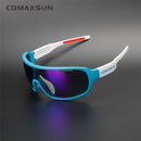Gafas de ciclismo polarizadas COMAXSUN, gafas de protección para montar en bicicleta, gafas de conducción, pesca, deportes al aire libre, gafas de sol UV 400 3 lentes