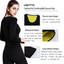 Twinso, pantalón adelgazante + camisa, conjunto deportivo para mujer, traje de Sauna de neopreno para perder peso, moldeador de cuerpo, entrenador de cintura, blusa, Legging, chándal