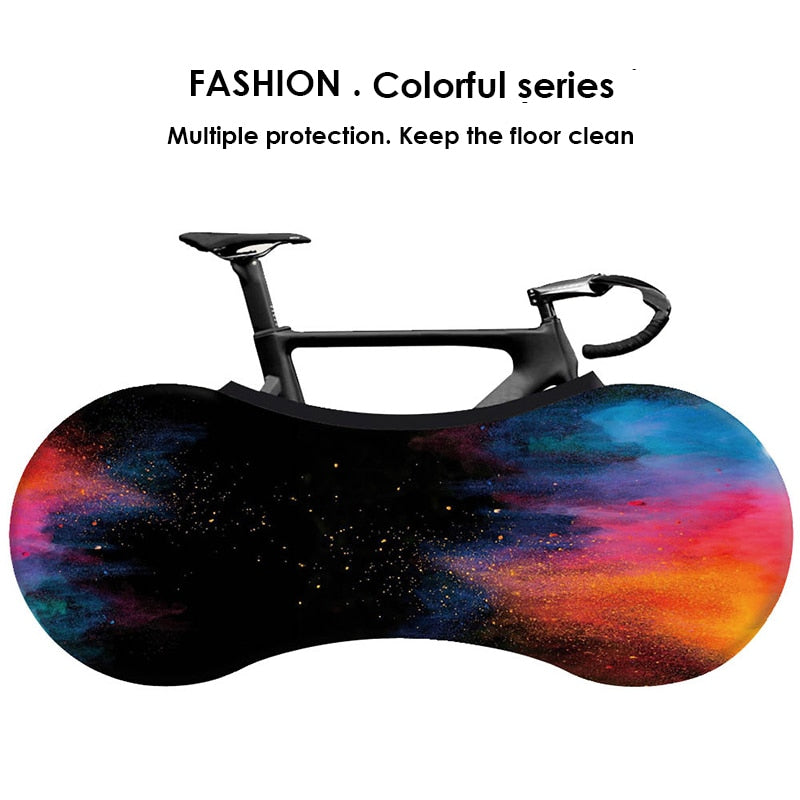 HSSEE Fashion bicycle protective cover high quality stretch fiber 26"-29" 700C road bike indoor dust cover bicycle accessories