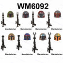 Mandalorians Baby Yoda Ahsoka Building Blocks Star Stormtroopers Luke Skywalker Boba Fett Obi-wan Wars Action Figure Toy