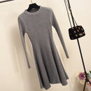 Women Long Sleeve Sweater Dress Women&