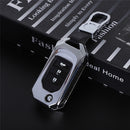 High-end Aerospace zinc alloy car key case Key Cover For Honda Hrv Civic Accord CR-V Fit ODYSSEY CITY JZZE